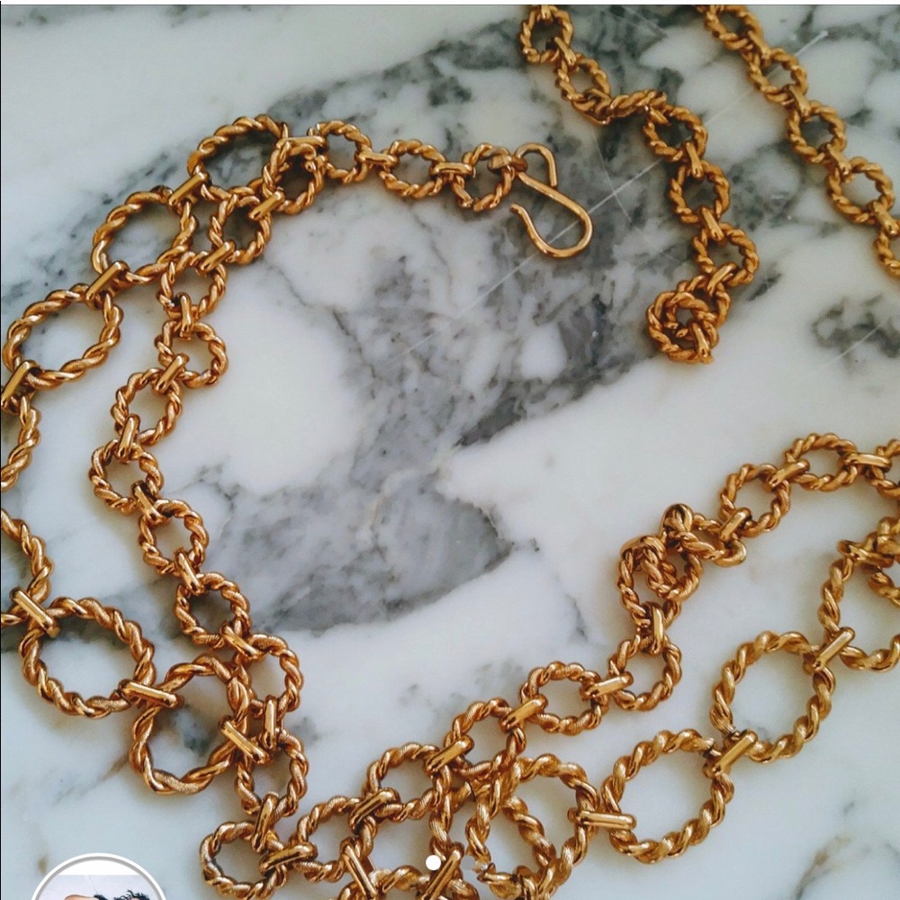 Gold Chain Belt